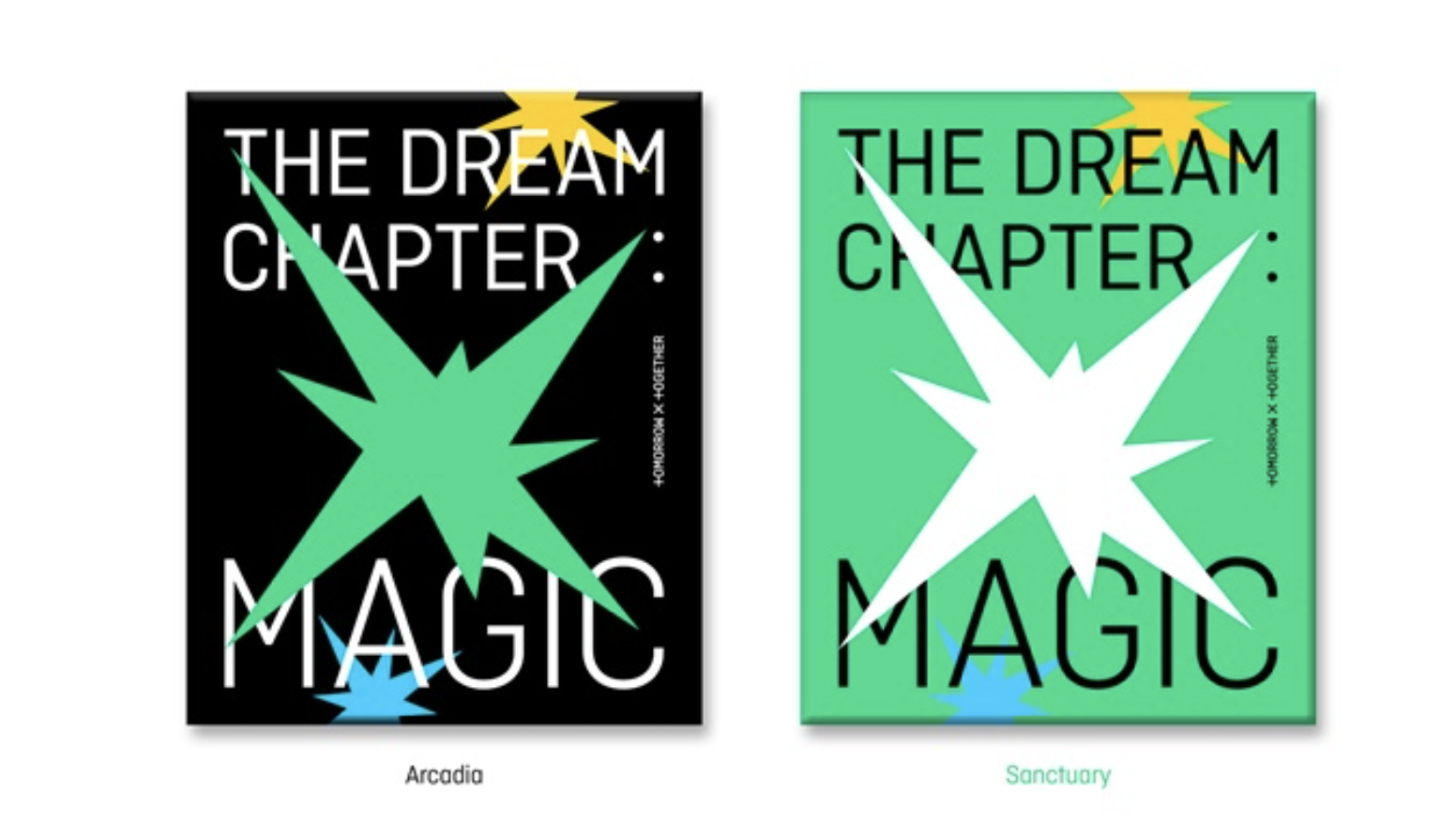 TXT(TOMORROW X TOGETHER) - Album Vol.1 [The Dream Chapter : MAGIC] แบบ set 2 ปก ARCADIA Ver + SANCTUARY Ver