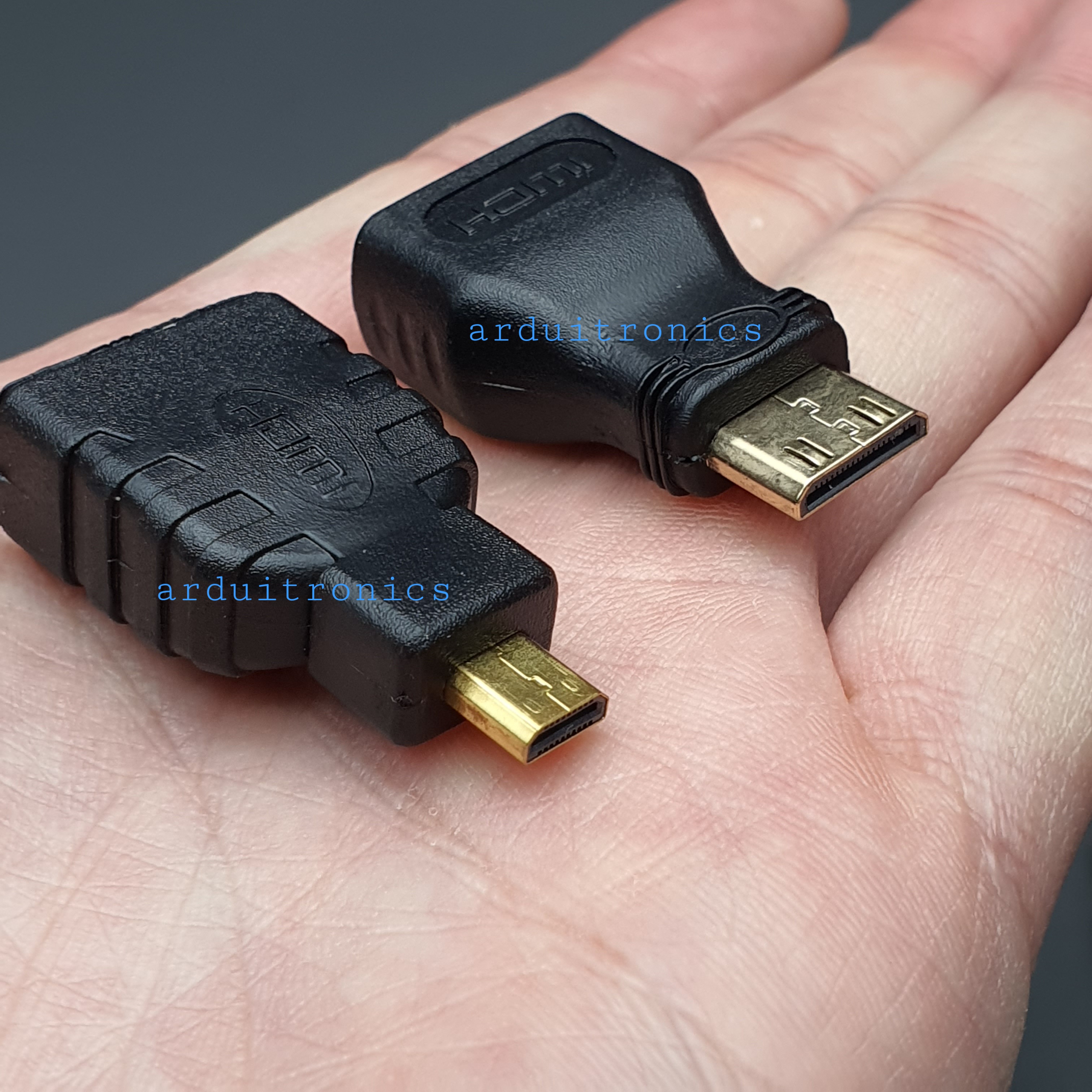 สายแปลง HD HDMI 3 in 1 อะแดปเตอร์ mini micro HDMI เป็นสาย HDMI (1.5m)