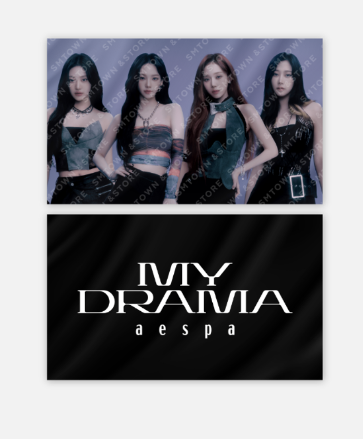 aespa WEEK –2023 aespa FAN MEETING <MY DRAMA> OFFICIAL MD -Slogan