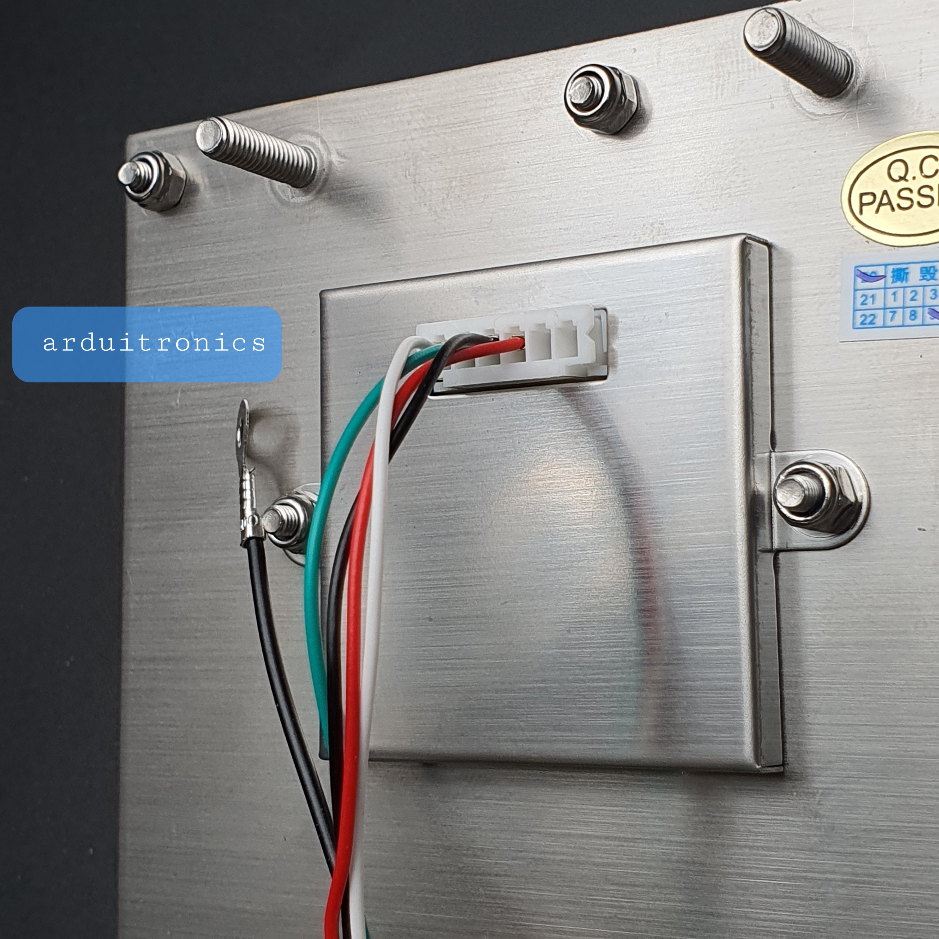 [Industrial Grade] Waterproof Metal 4x4 Matrix Keypad (D-8201) พร้อมสาย connector USB Interface