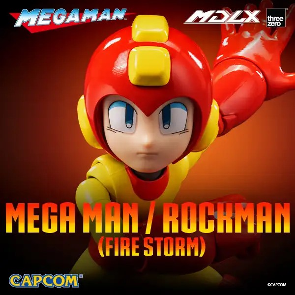 "Pre-Order" MDLX Mega Man / Rockman (Fire Storm)