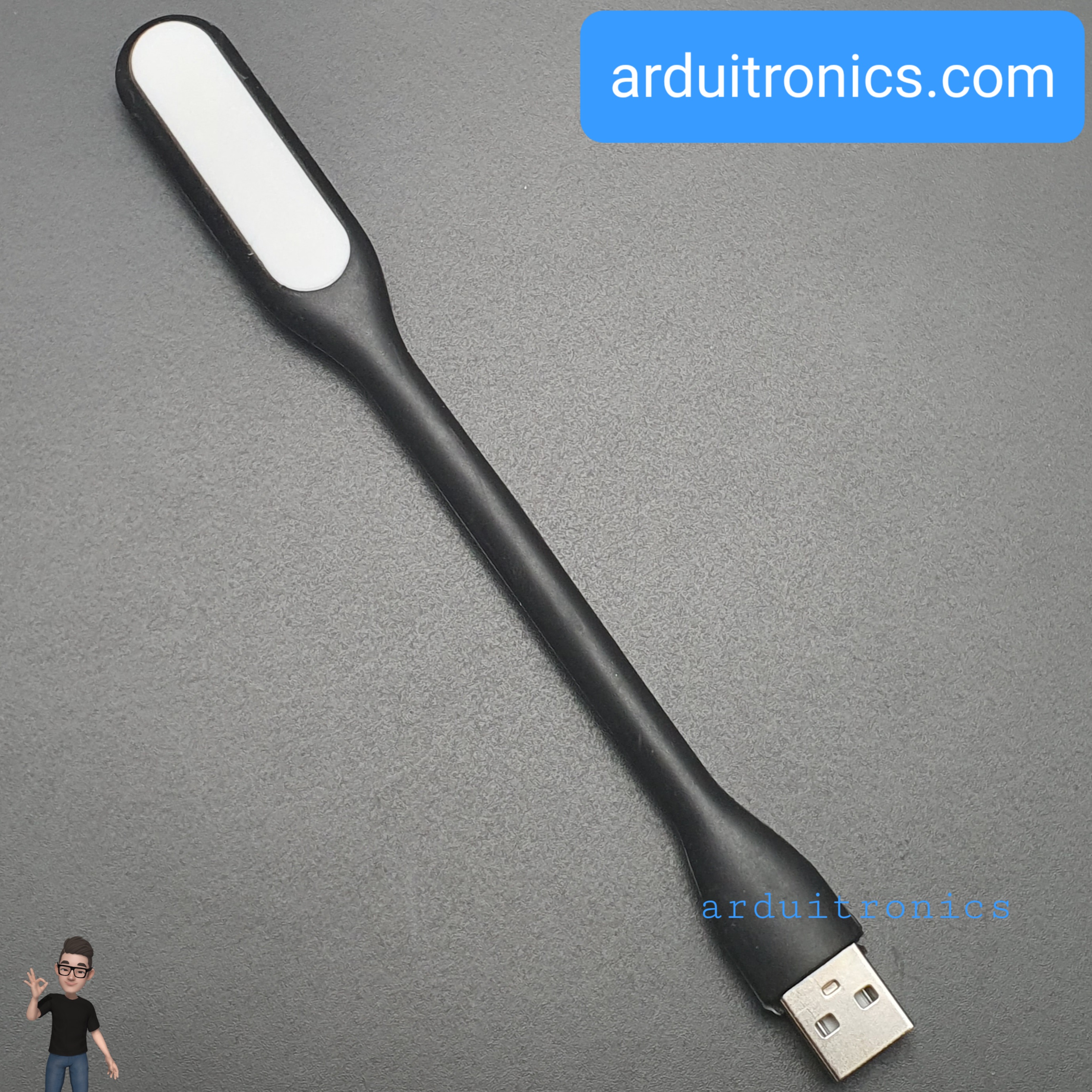 ไฟ USB LED usb night light LED table lamp soft light eye light LED ไฟฉายคละสี หัวต่อ USB แสงสีขาว จำนวน 1 ชิ้น