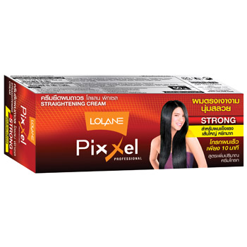 ครีมยืดผมถาวร โลแลน พิกเซล สำหรับผมแข็งแรง เส้นใหญ่ หยิกยาก Lolane Straightening Cream 50g.