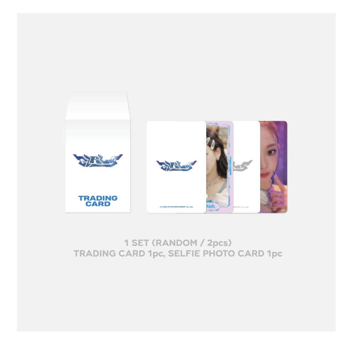 aespa - 'Girls’ MD Collection - แบบ Trading Card Set (สุ่ม) แบบ - Girls