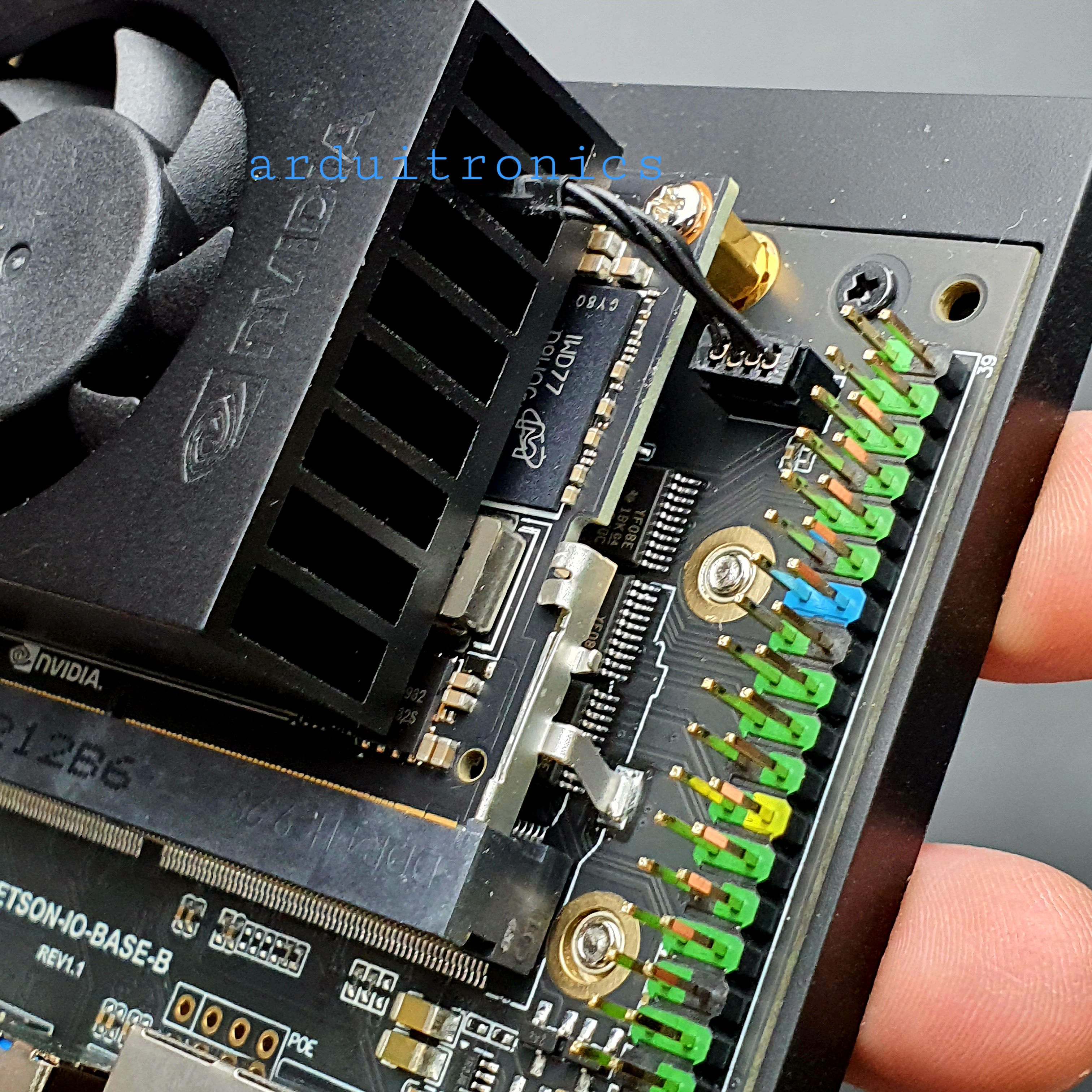 [pre-installed JetPack, 128GB SSD and WiFi] Jetson Xavier NX AI Dev. Kit (16GB RAM) - Alternative Jetson Xavier NX Dev Kit with Official Module