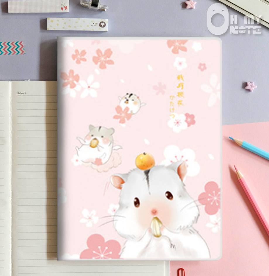 Ohmynote สมุดโน๊ต/ไดอารี่ ปกกันน้ำกันฝุ่นขนาด B5 กระดาษดี เล่มใหญ่ เล่มหนา 160 หน้า