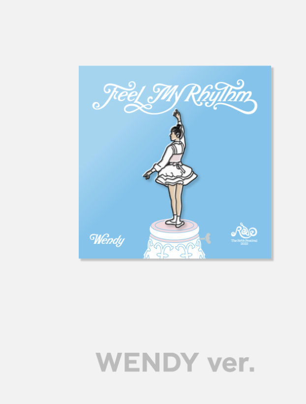 Red Velvet - The ReVe Festival 2022 - Feel My Rhythm' MD Collection -BADGE - wendy