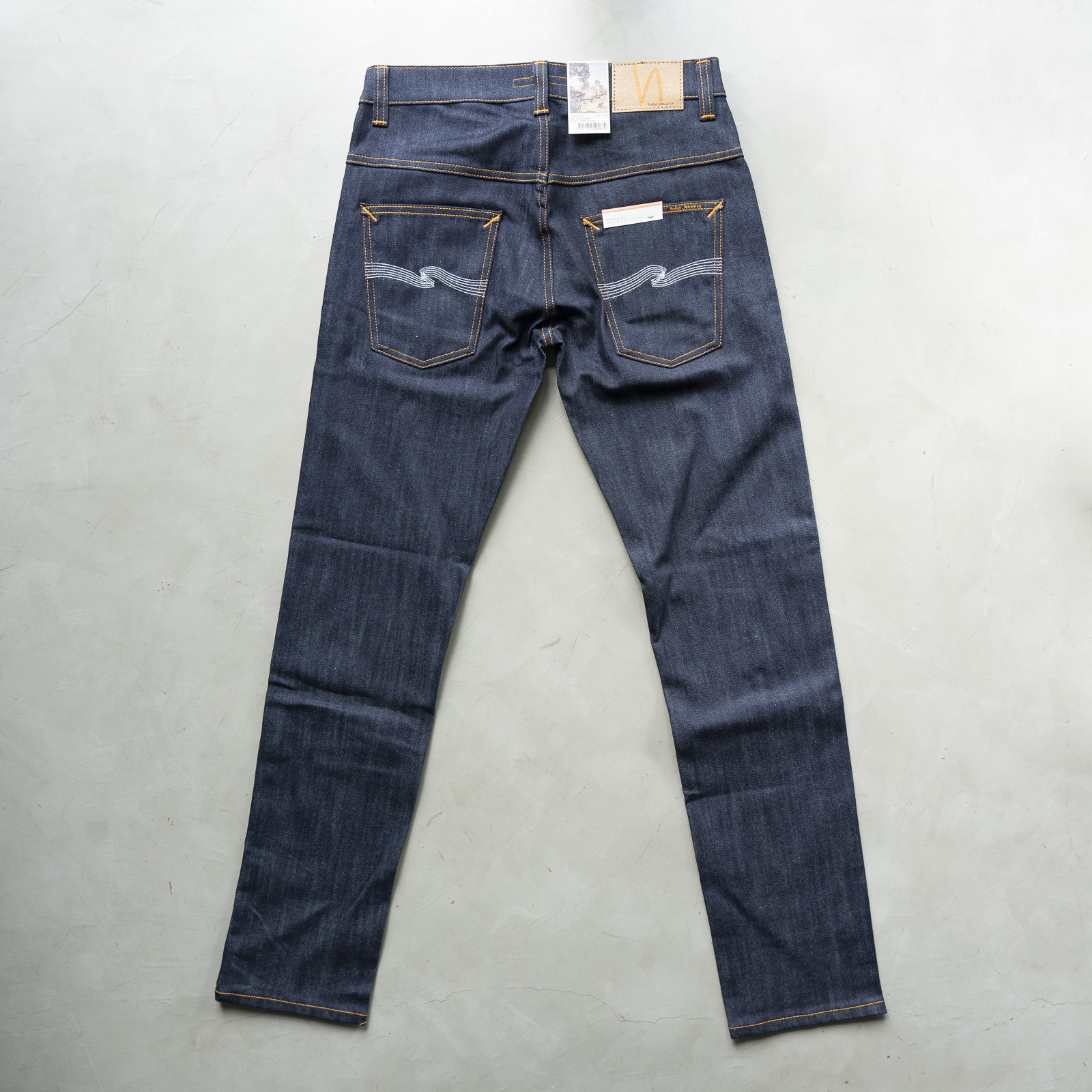 *Lean Dean Dry Ecru Embo [ผ้าดิบ]