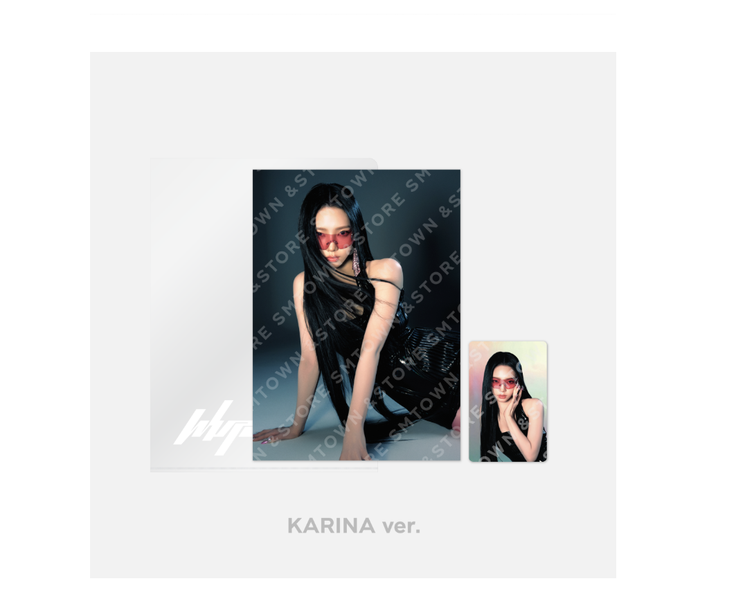 aespa -aespa WEEK – Postcard + Hologram Photocard set - แบบ Karina