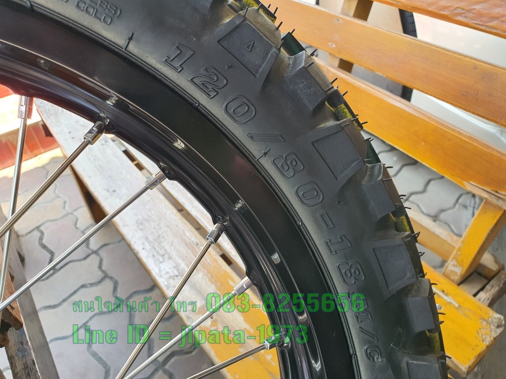 (CRF 250 Rally) ชุดวงล้อหน้า-หลัง Honda CRF 250 Rally พร้อมยาง แท้