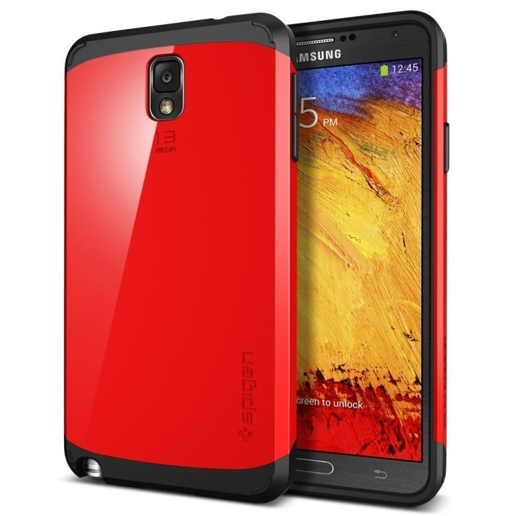 Back case Case for Samsung Galaxy Note 3 N9000 แดง