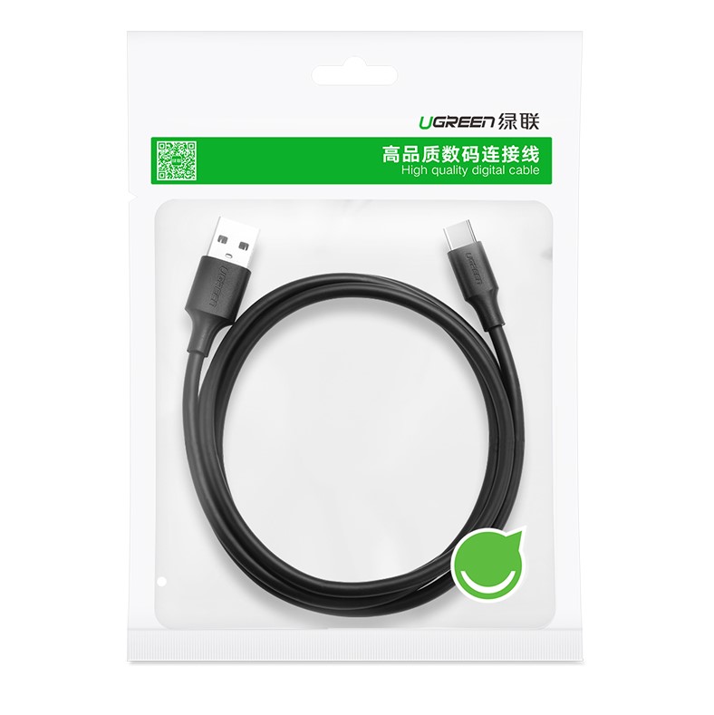 สาย USB to Type-C USB คุณภาพสูง อย่างดี (1.0 Meter) ใช้กับ Raspberry Pi 4 ได้