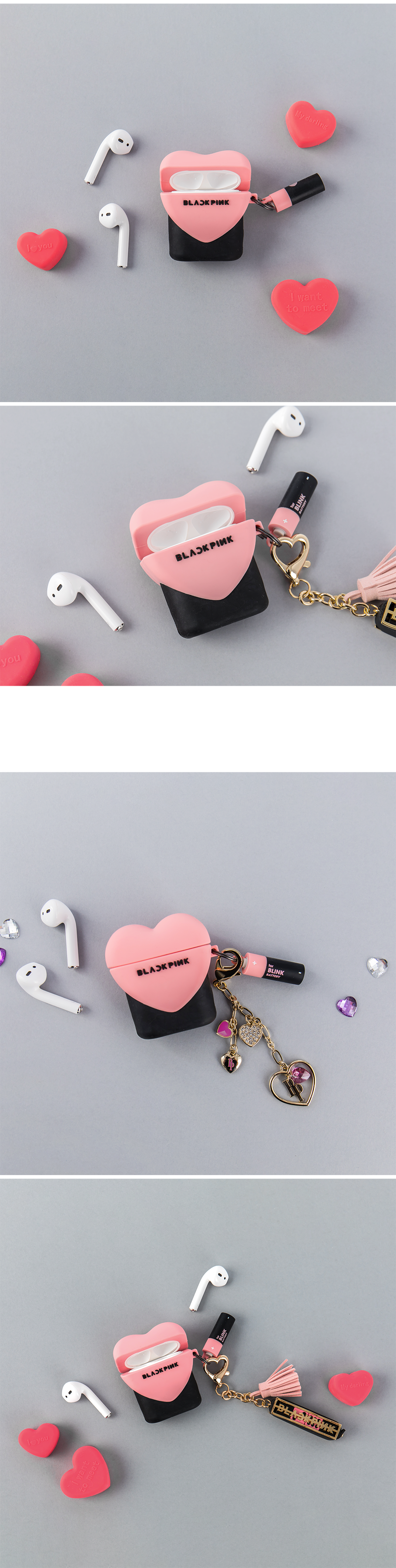 BLACKPINK AIRPODS SILICONE CASE SET