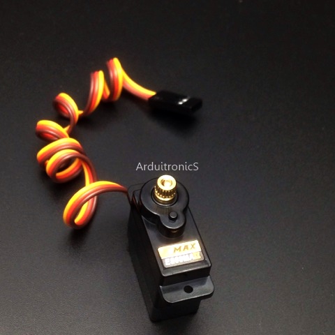 Mini Metal Gear Analog Servo for RC Model (EMAX ES08MA II 12g)