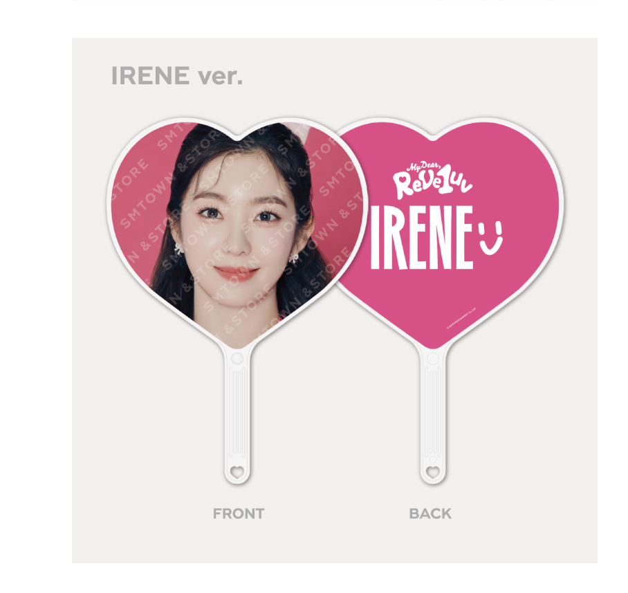 Red Velvet - Red Velvet 2024 FANCON TOUR <HAPPINESS: My Dear, ReVe1uv> MD - 01 IMAGE PICKET พัด - แบบ Irene