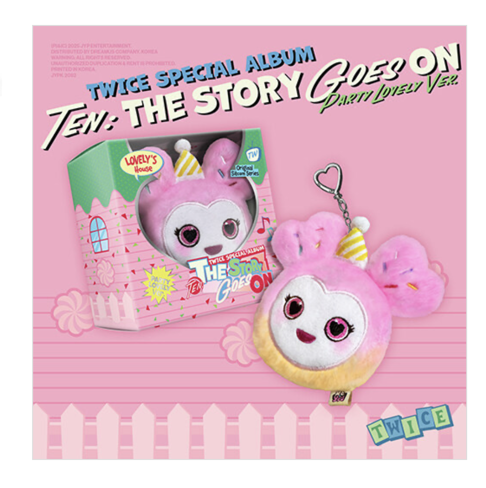 TWICE - Special Album [TEN: The Story Goes On] (PARTY LOVELY Ver.) - ส่งเครืองบิน.