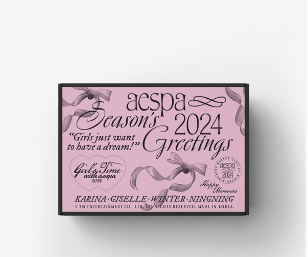 aespa -[aespa] 2024 SEASON'S GREETINGS รับสั่งค่ะ ลราคาเร็วๆนี้ค่ะ