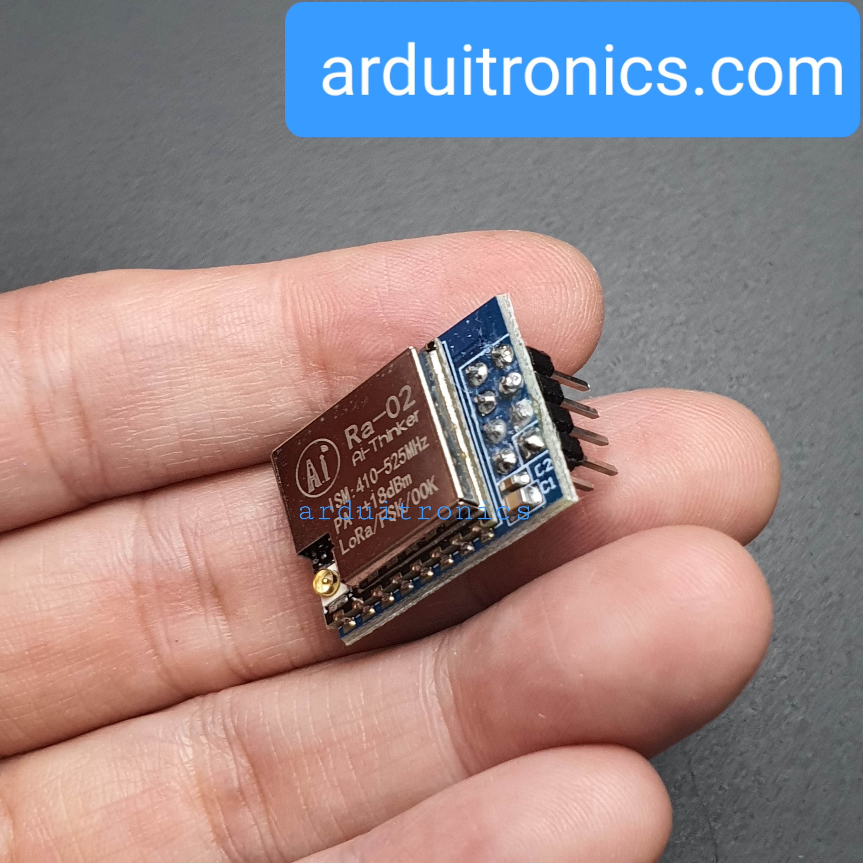 LoRa SX1278 LoRa wireless module 433MHz Ra-02 SPI Interface โมดูล LoRa SX1278 รุ่น Ra-02 433Mhz