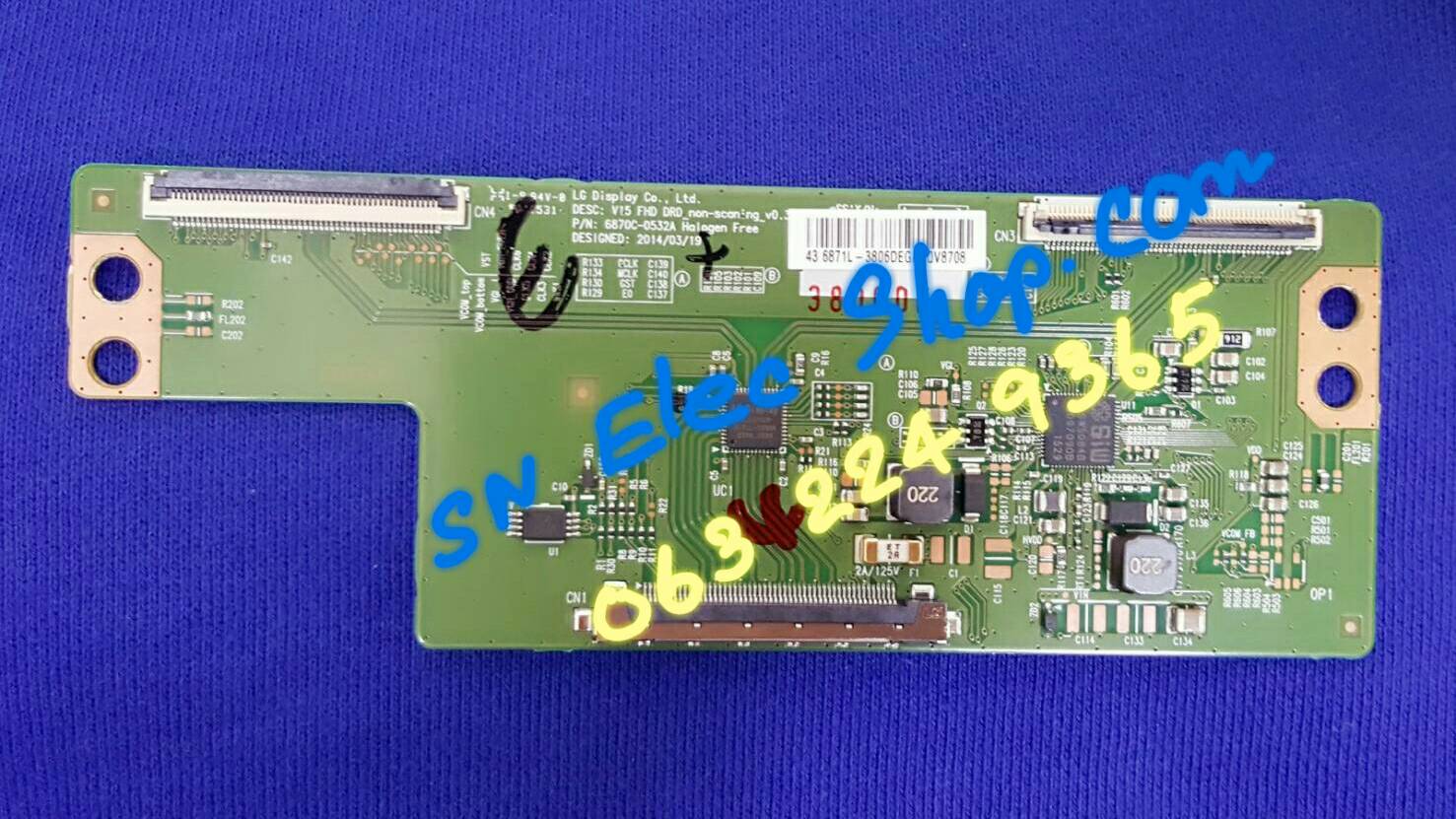 T-CON LG รุ่น 43LF540T-TB.BTMYLJV