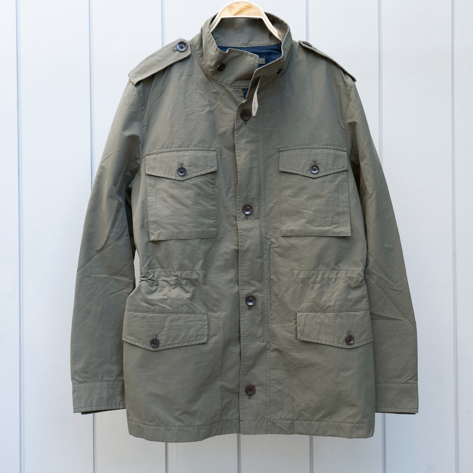 Superdry Essential Technical Field Jacket – Surplus Goods Olive Green