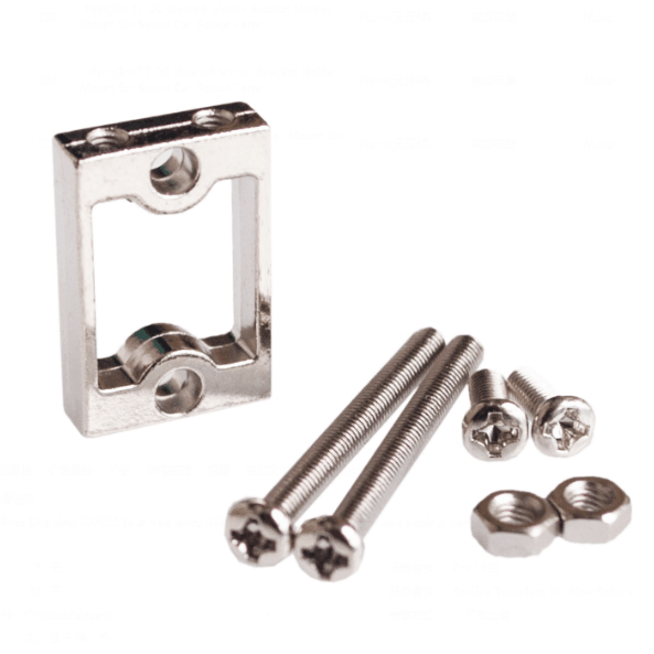 Aluminum Motor Bracket มาพร้อมกับสกรูสำหรับยึดกับมอเตอร์