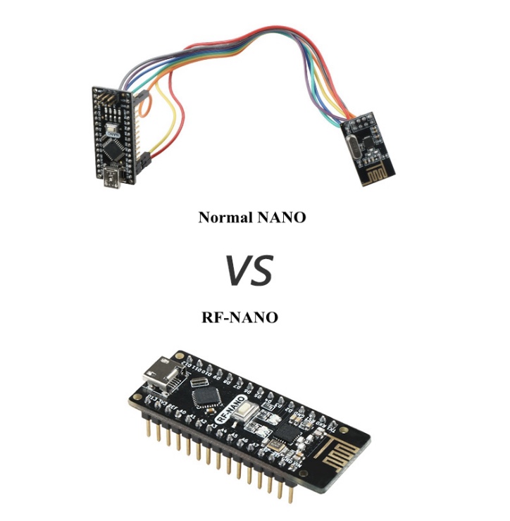 RF Nano V3.0 ATmega328P Development Board NRF24L01+Wireless CH340 ...