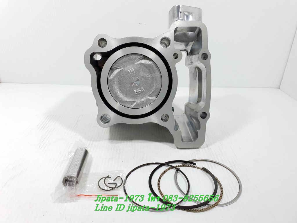 (CB150 R) ชุดเสื้อสูบพร้อมชุดลูกสูบแหวนครบชุด Honda CB150R,CBR 150 ปี 2019 (57 มม.) งานเกรดเอ