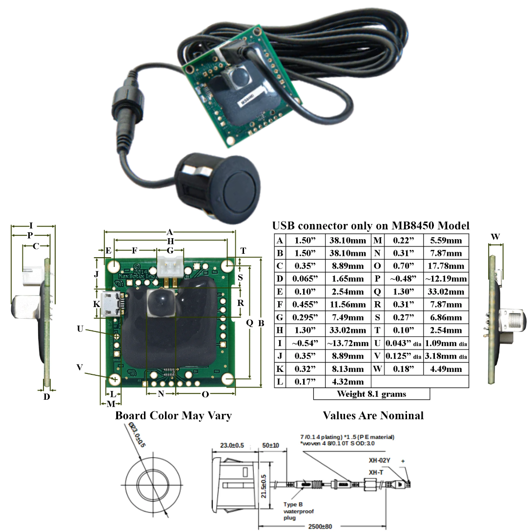 MB8480 CarSonar-WRT (ของแท้จาก Maxbotix, USA)