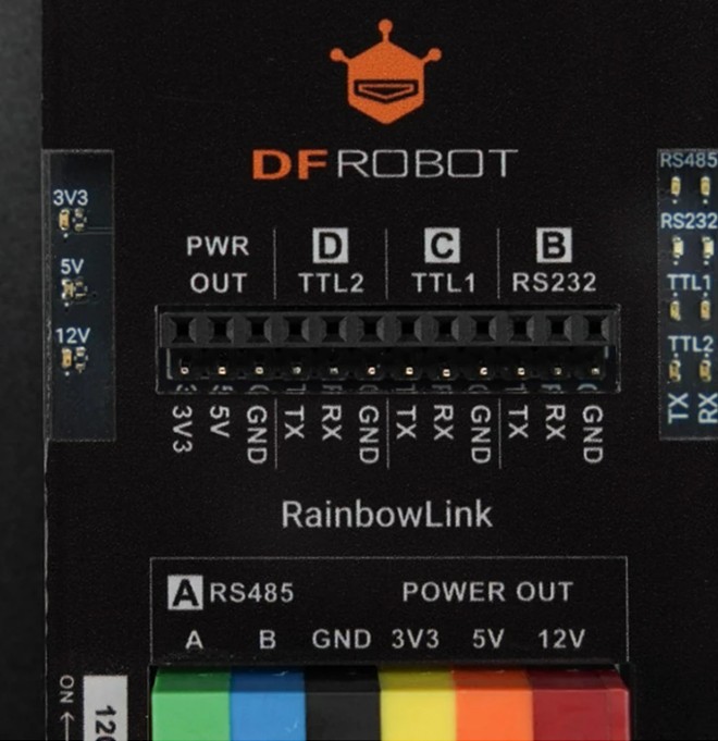 RainbowLink 4 Channel USB to Serial Converter (RS485 / RS232 / TTL) - แท้ DFRobot