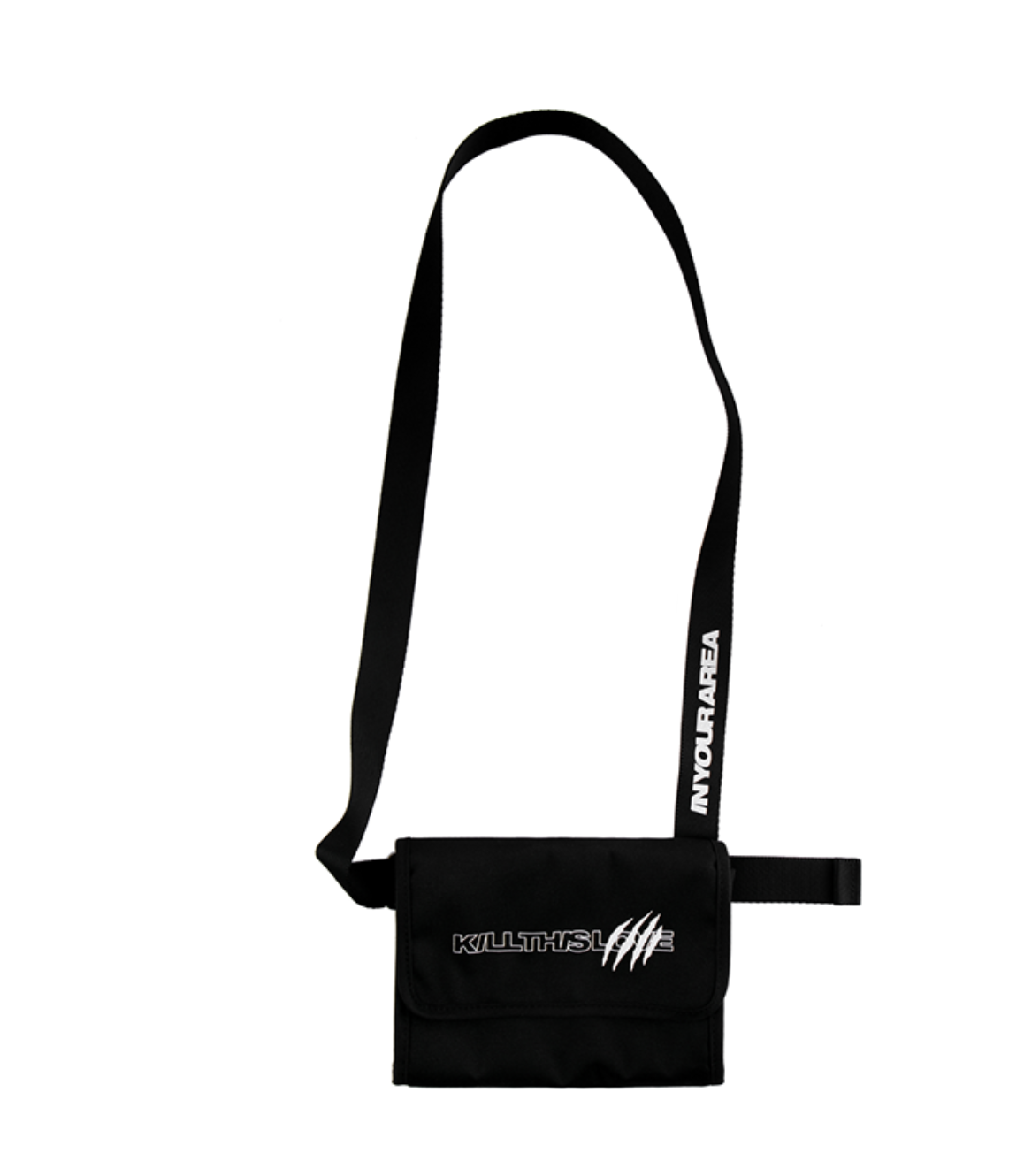 BLACKPINK KILL THIS LOVE GLITTER HAND MIRROR - WAIST BAG
