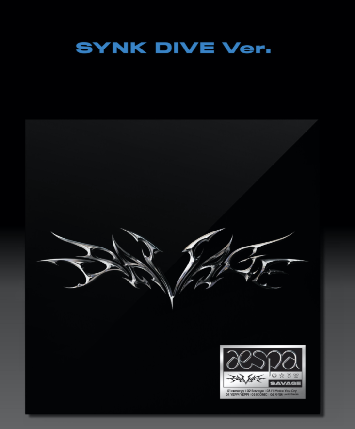 aespa - Mini Album Vol.1 [Savage] แบบ Digipack Ver. (S Y N K Dive ) - ส่ง เครืองบิน
