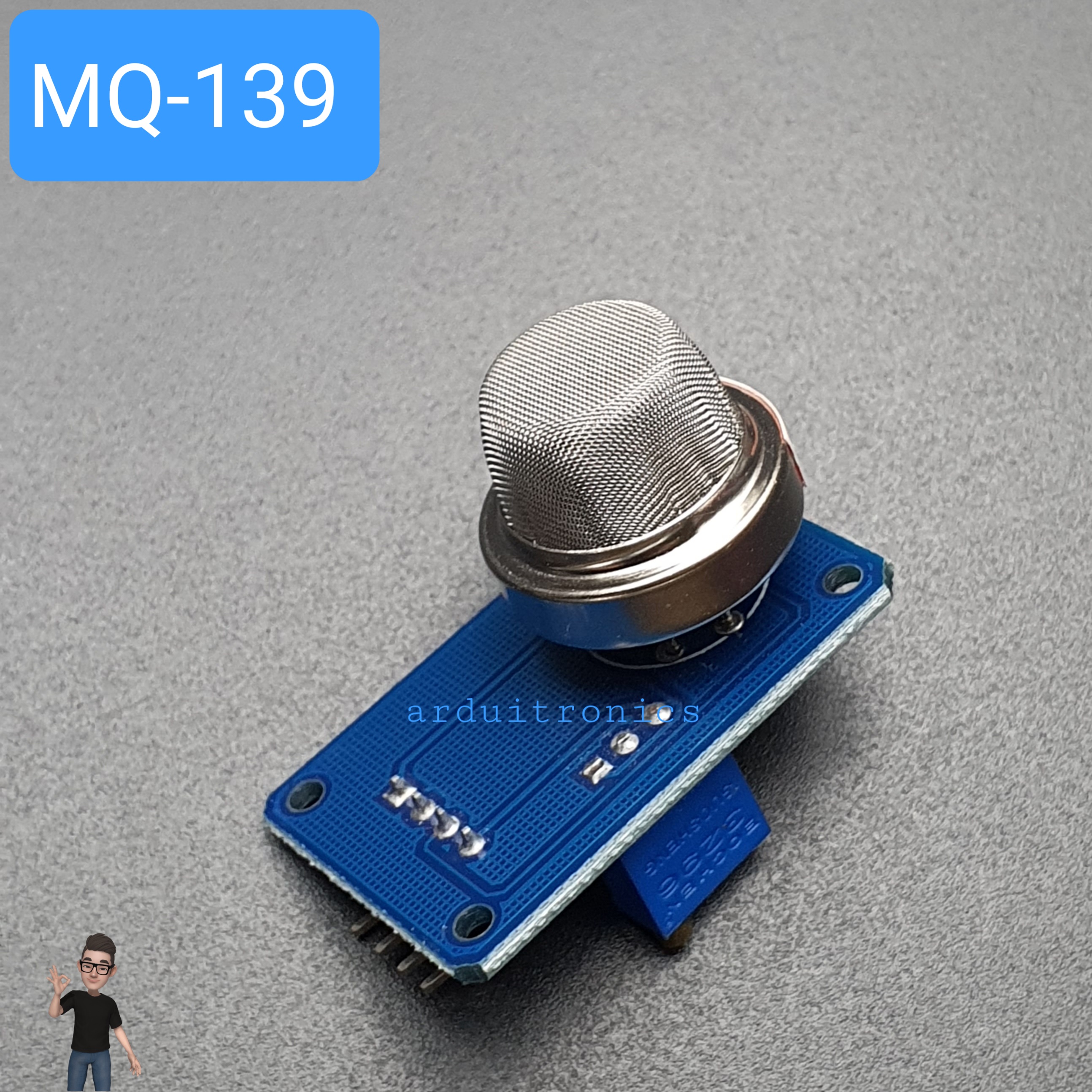 MQ139 Gas Sensor Module (สารทำความเย็น Freon : R11, R22, R113, R134A, R409A, R410A) MQ-139