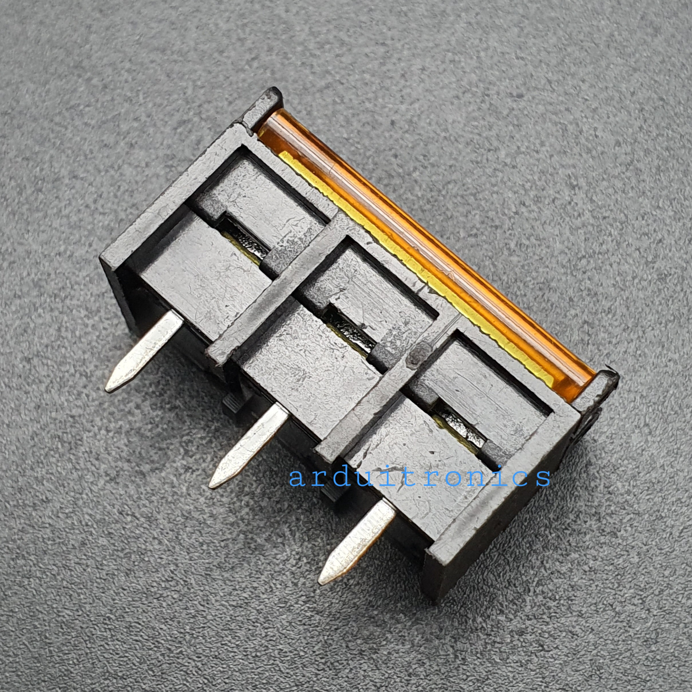 ขั้วต่อ Terminal Block HB-9500 (25A) แบบ 3 ช่อง แบบมีฝาครอบ