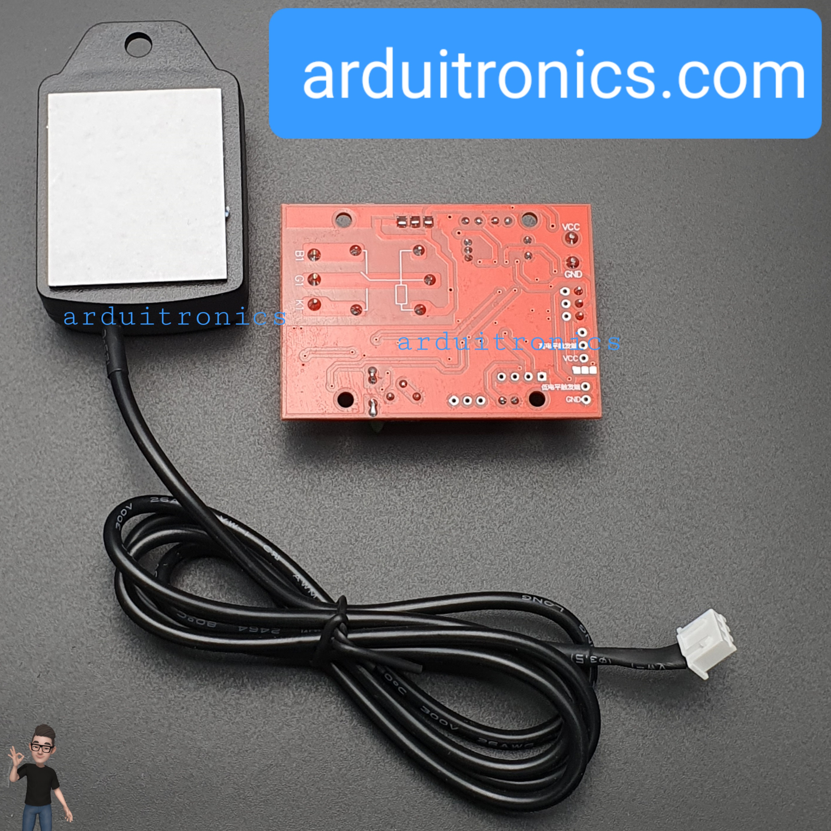 12V Ultra-High Sensitivity Vibration Sensor (Switch Vibration Sensor Relay Module)