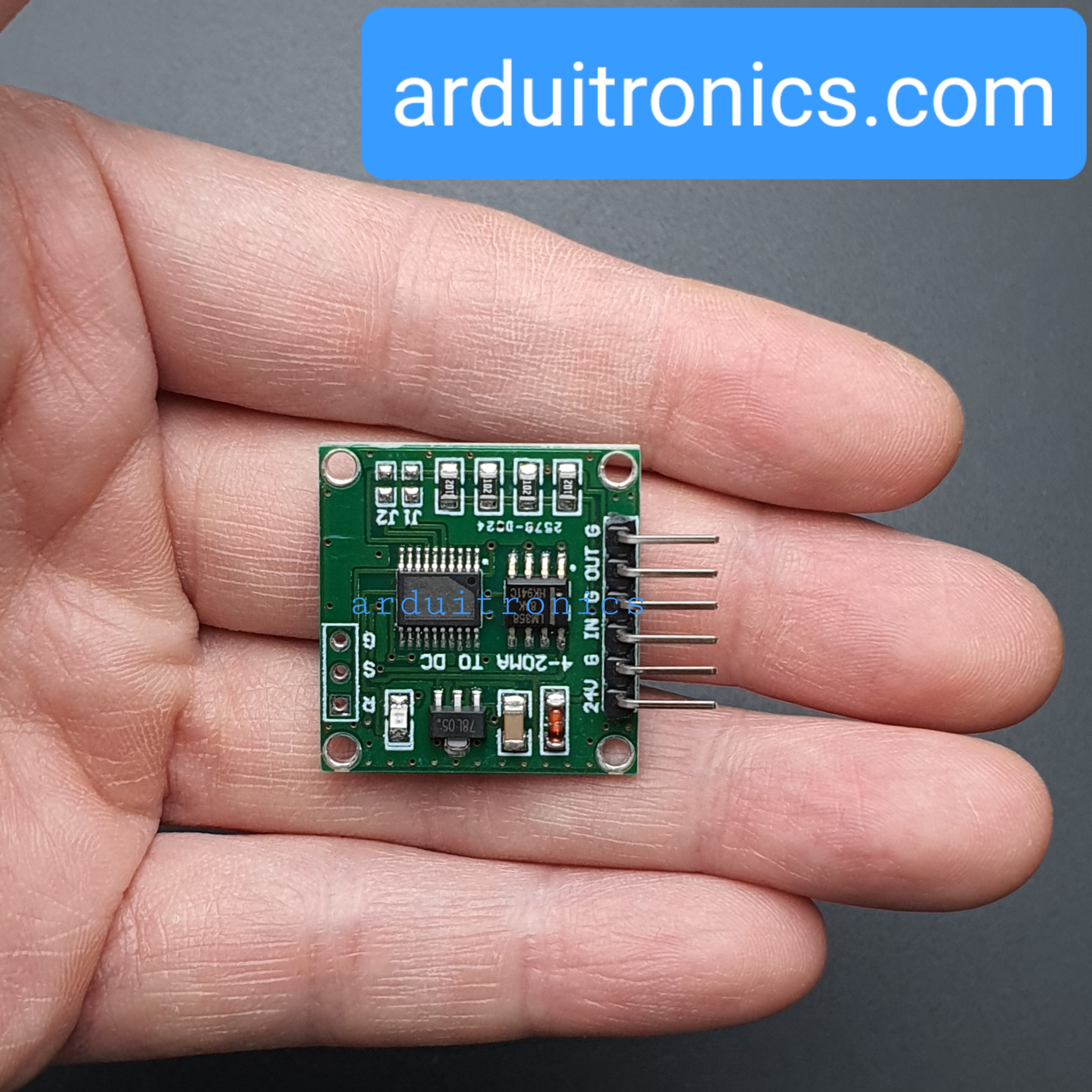 Current to Voltage Converter (4mA-20mA to 0V-5V)