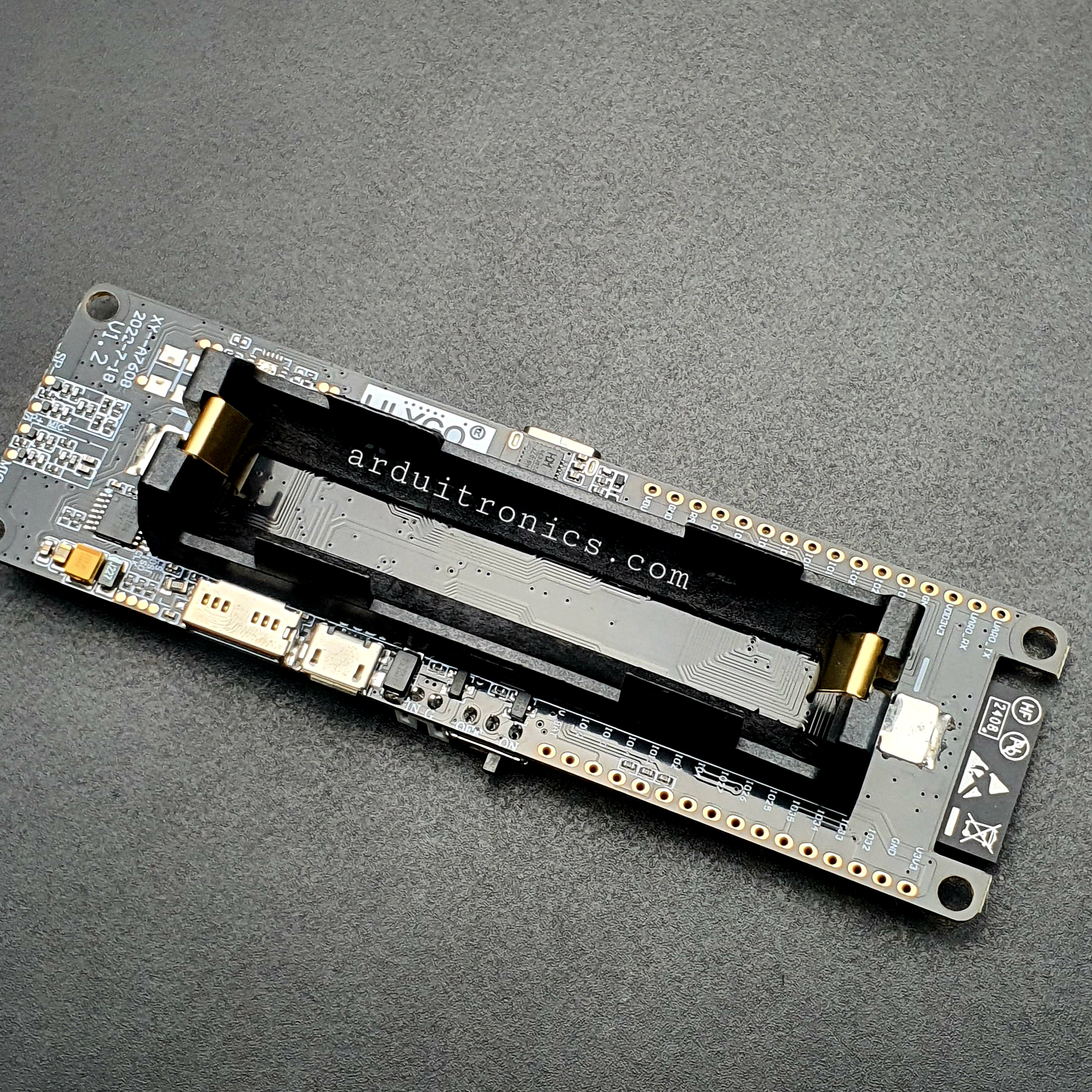 LILYGO T-A7608E-H (WiFi, BT, 3G/4G) with GPS พร้อมรางถ่าน 18650