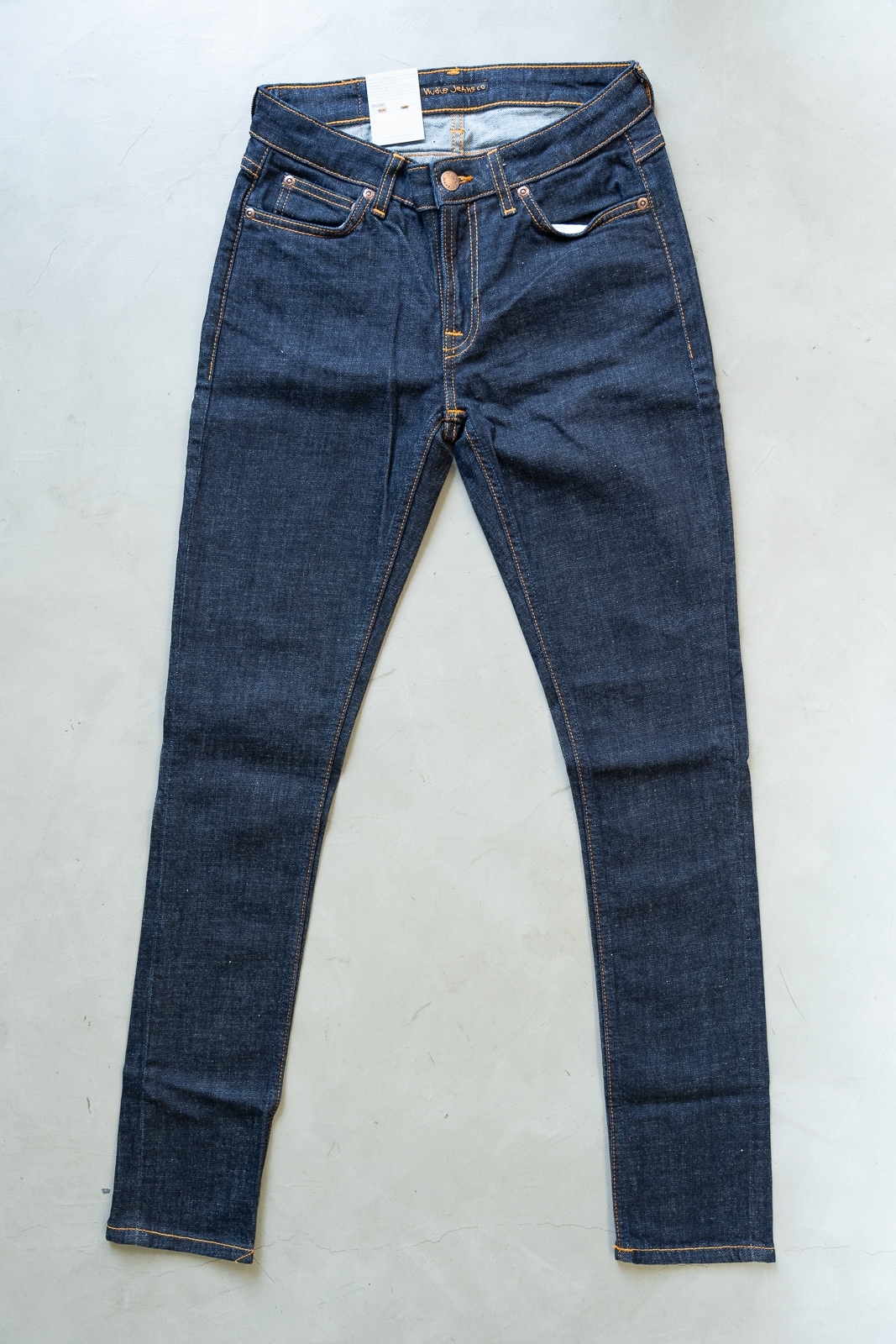 Skinny Lin Rinsed Twill Blue [RARE] ยีนส์ผ้าดิบแช่น้ำ