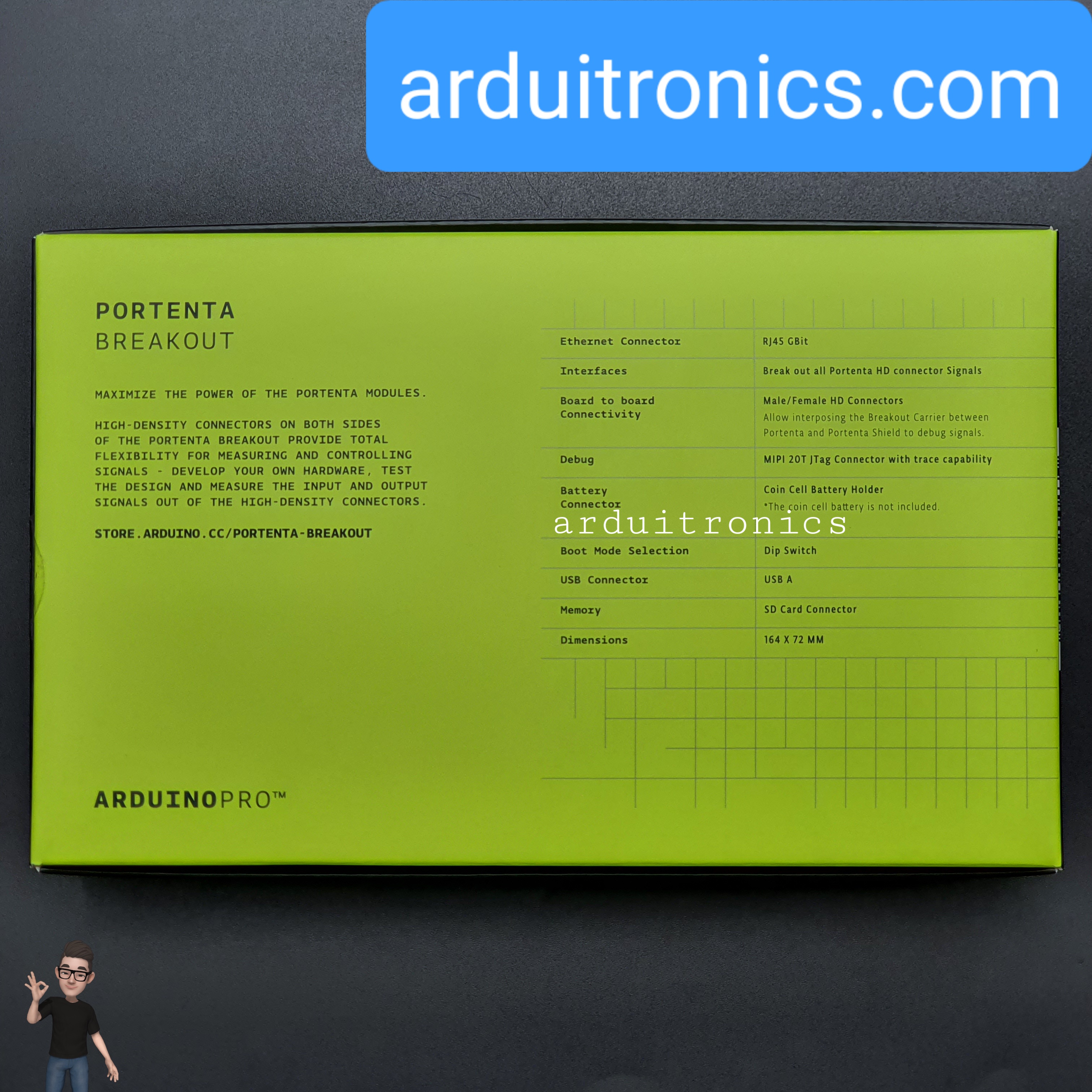Arduino Portenta Breakout (แท้ 100% Italy)