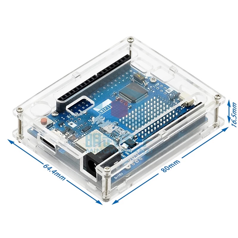 Arduino UNO R4 ( Minima / Wifi) Acrylic Case Box - Arduino, Raspberry ...