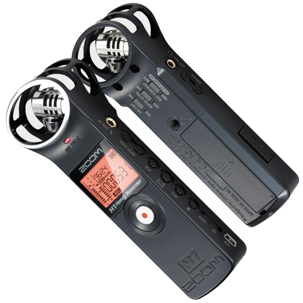 Zoom H1 Handy Portable Digital Recorder เครื่องบันทึกเสียง/อัดเสียง/อัดเพลง ดิจิตอล
