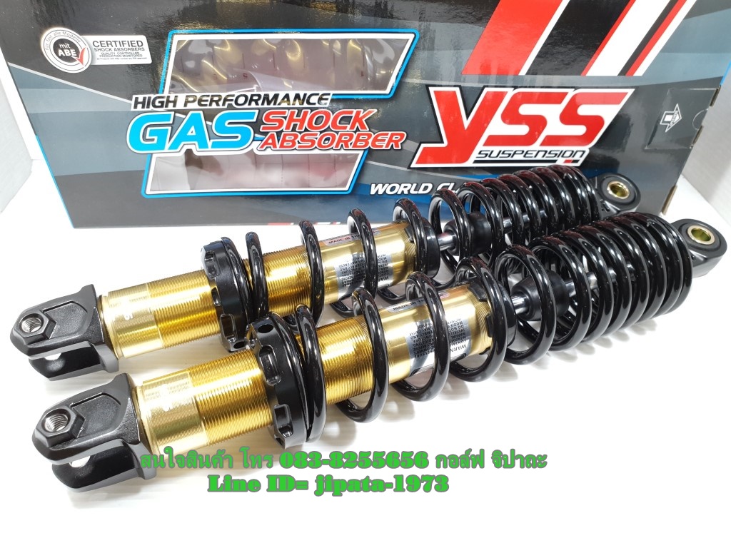 (PCX) โช้คอัพหลังคู่ YSS รุ่น DTG Plus สำหรับ Honda New PCX 150 i ปี 2014-2017