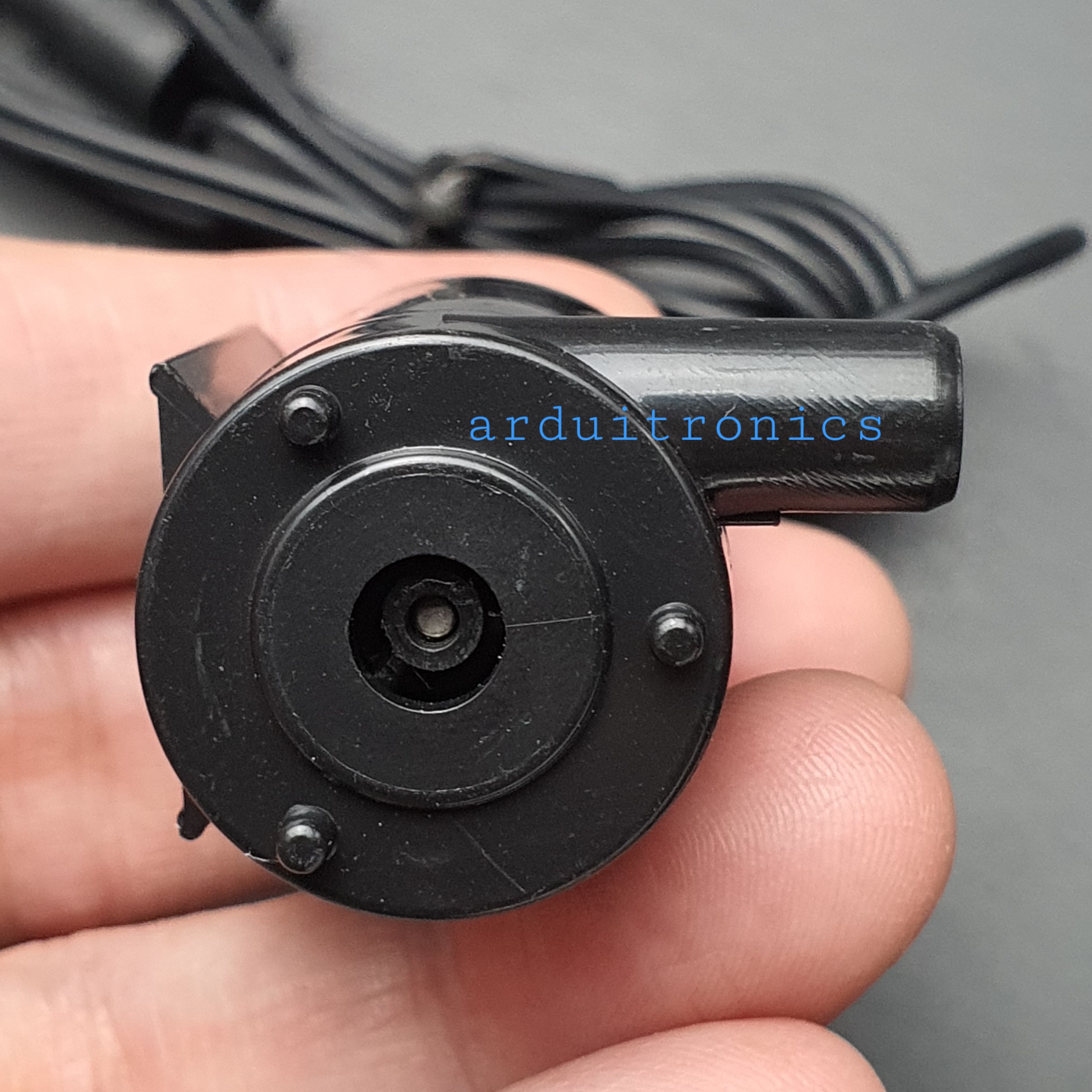 Mini DC Water Pump (DC 3V-5V) ปั๊มน้ำ USB ขนาดเล็ก 3-5V สีดำ แนวนอน