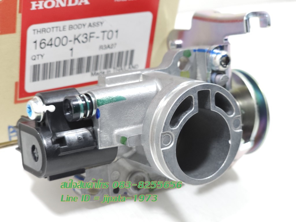 (Wave 125 i) ชุดเรือนลิ้นเร่ง Honda Wave 125 i LED ปี 2023 (2 สาย)(Y5CA) แท้