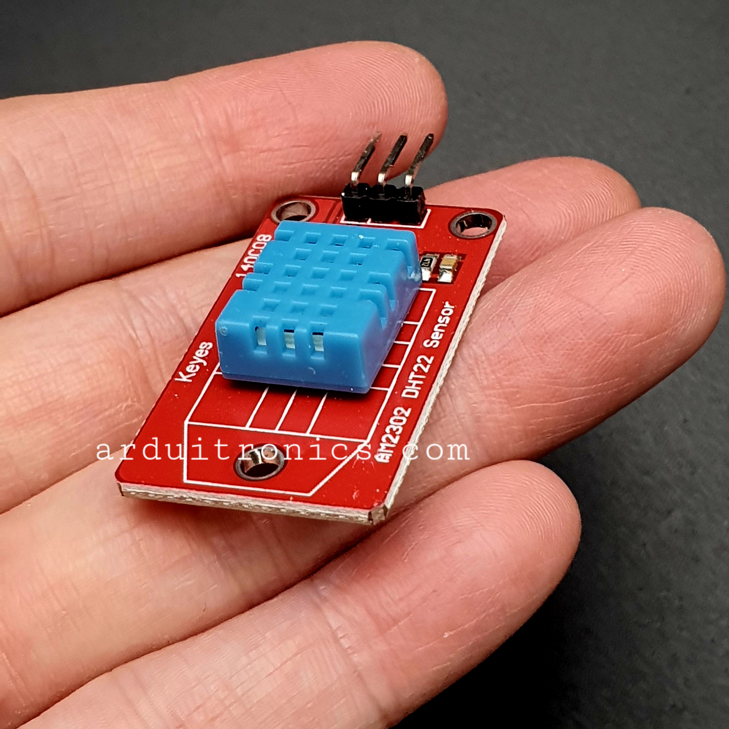 Temperature Sensor (DHT11) Module PCB สีแดง