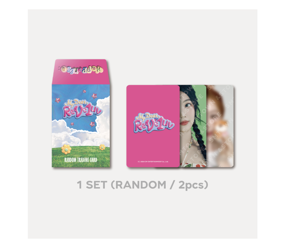 Red Velvet - Red Velvet 2024 FANCON TOUR <HAPPINESS: My Dear, ReVe1uv> MD -Random Trading Card สุ่ม