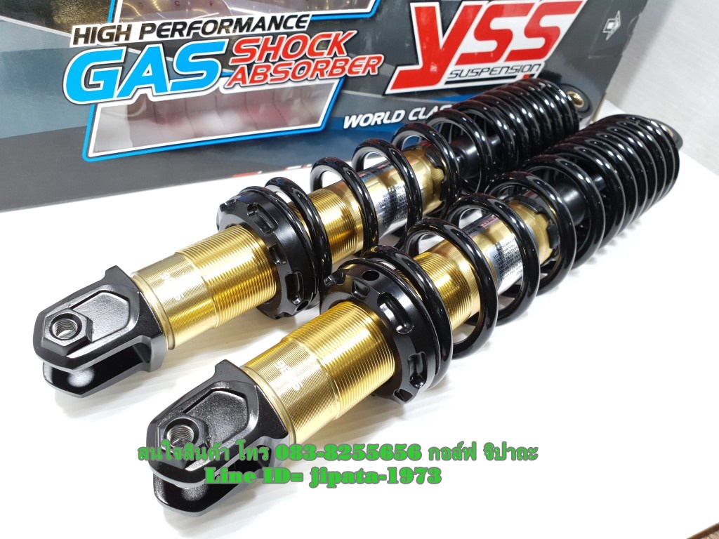 (PCX) โช้คอัพหลังคู่ YSS รุ่น DTG Plus สำหรับ Honda New PCX 150 i ปี 2014-2017