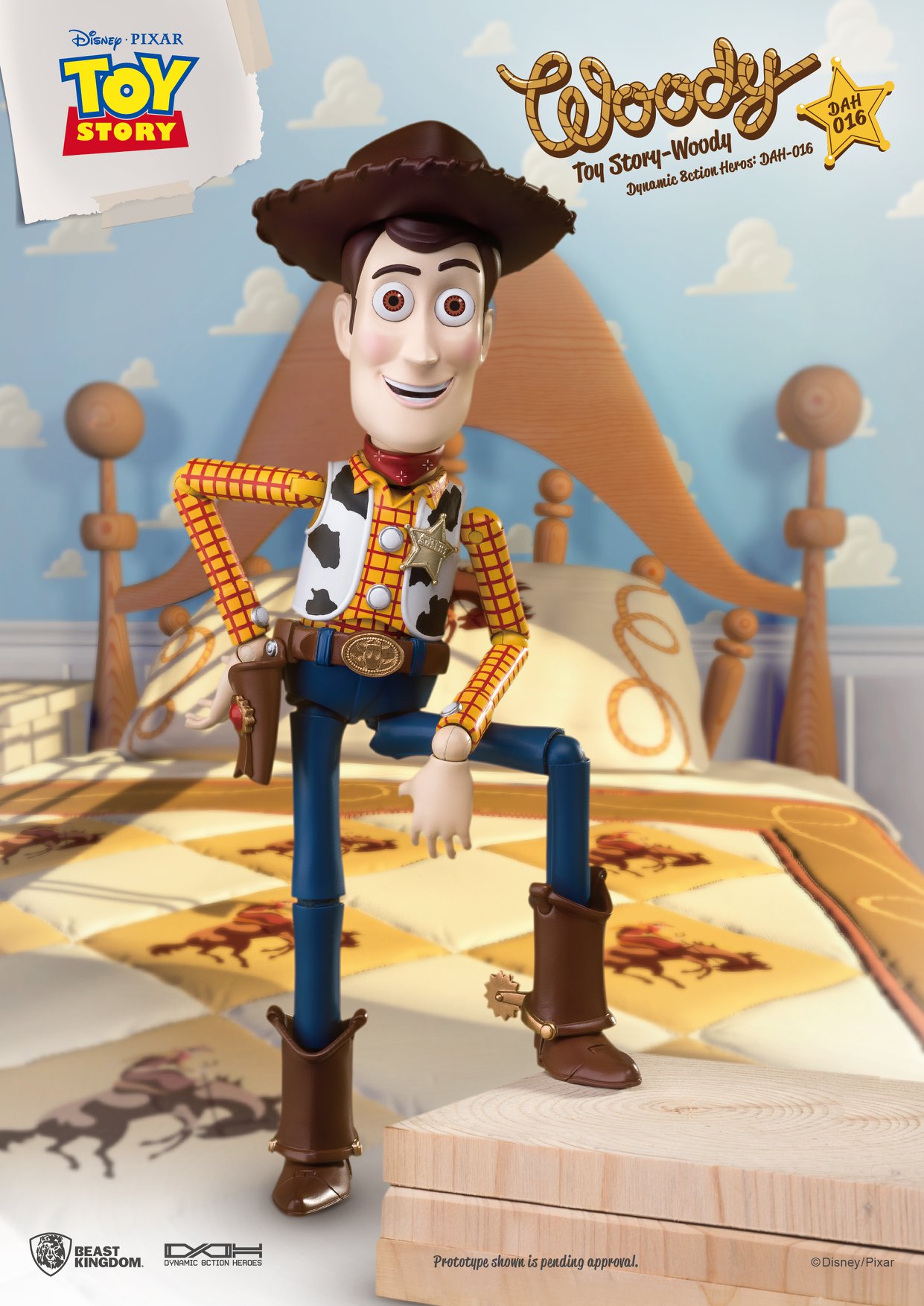 "Pre-Order" Woody: Toy Story Dynamic Action Heroes Series