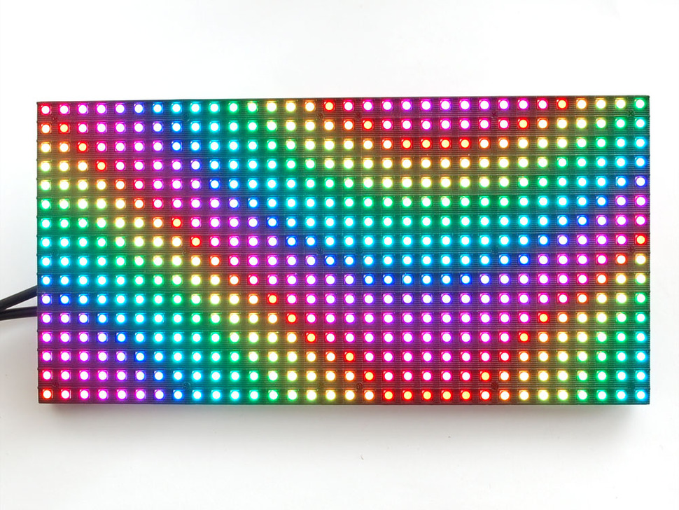 Medium 16x32 RGB LED Matrix Panel - 6mm Pitch (Adafruit)