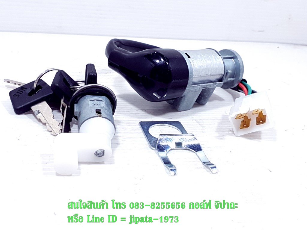 (Wave 110) ชุดสวิทช์กุญแจชุดใหญ่ Honda Wave 110 (ปลั๊กตัวผู้) งานเกรดเอ