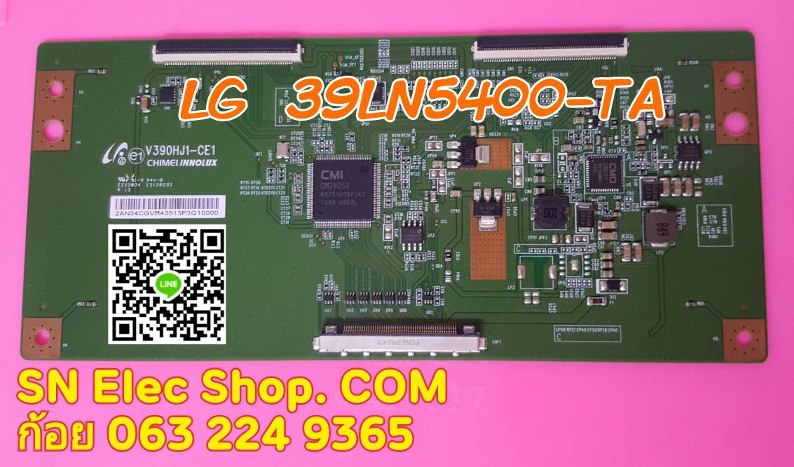 T-CON Ect 1 : LG 39LN5400-TA T-CON (V390HJ1-CE1)